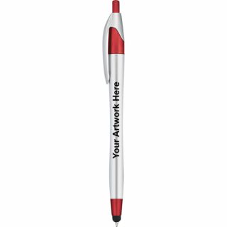 Logo Retractable Stylus Pen