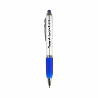 Logo Silver Grenada Stylus Pens