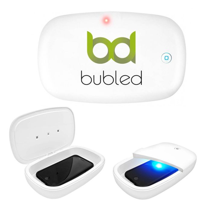 Custom Printed HD-100 UV Light Phone Sanitizer Case with Multi-Device Capacity