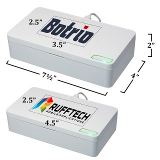 UV-C Phone Cleaners with Wireless Charging Pads