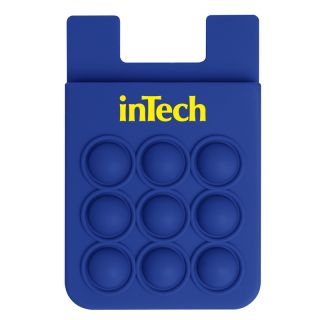 Printed Push Pop Phone Wallets