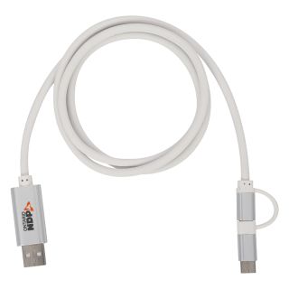 3 -In-1 3' Ft Disco Tech Light Up Charging Cables