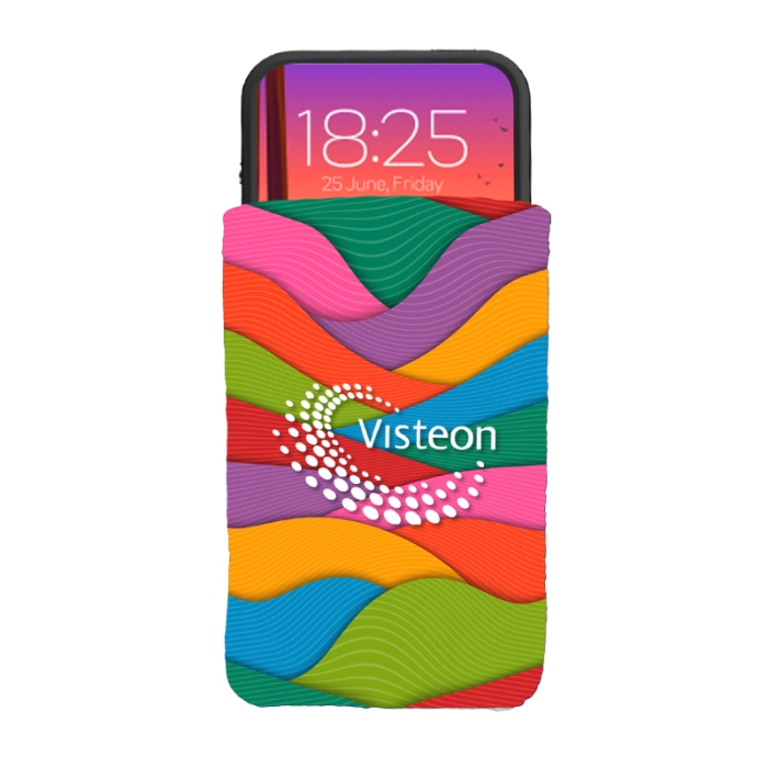 Custom Printed Dye Sublimated Microfiber Phone Wallet Pouches or Sleeves