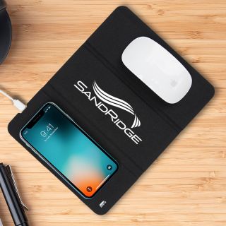 Printed Rpet 10W Wireless Charging Mouse Pads