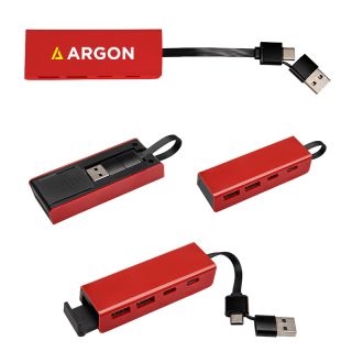 RABS Type-C and USB Hubs with Phone Stand