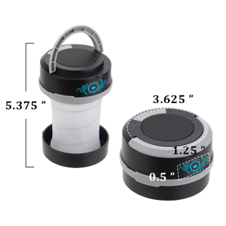 Collapsible Lantern and Wireless Speakers