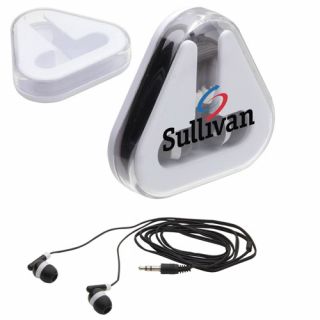 Logo Earbuds Tri-Caddy