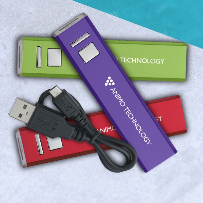 Custom Printed 2200 mAh UL Listed Portable Chargers