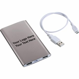 Sleek Aluminum Power Banks 4000 mAh