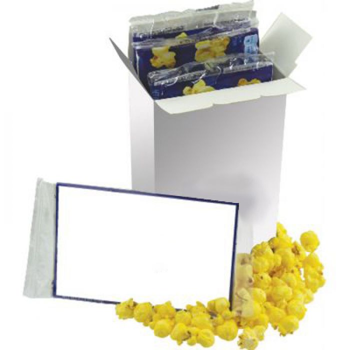 Custom Imprinted Microwave Popcorn 3 Pack Boxes