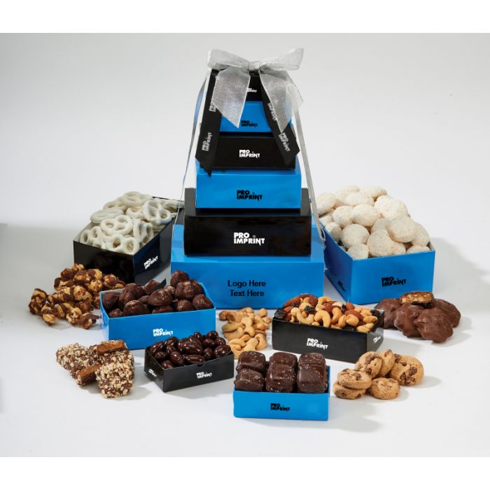 Custom Imprinted Six-Tier Treat Towers
