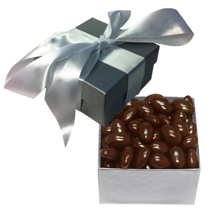 Custom Imprinted The Classic Singles - Chocolate Almonds
