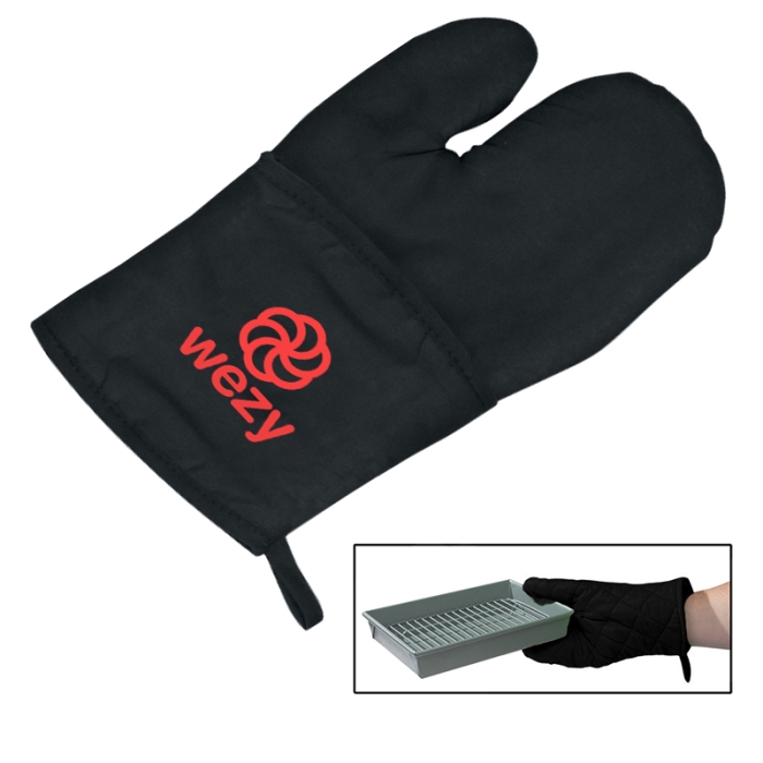 Custom Printed Quilted Cotton Canvas Oven Mitts
