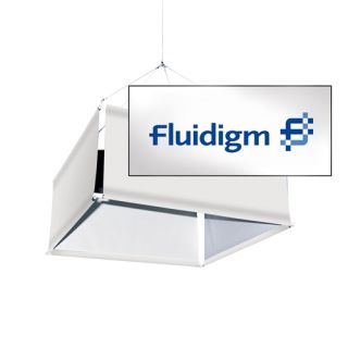 10' 4-Sided Hanging Banner Graphic Kit