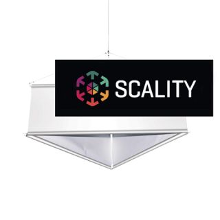 10' 3-Sided Hanging Banner Graphic Kit