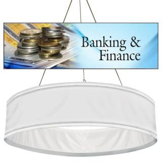11.51' Diameter Round Hanging Banners - Graphic...