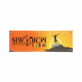 2' x 6' Printed Single-Sided Vinyl Banners