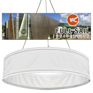 8.22' Diameter Round Hanging Banners - Graphic Only