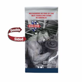 18 x 36 Inch Logo Double-Sided Boulevard Banners
