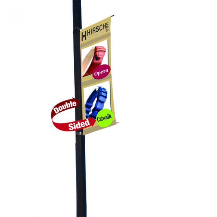 24 x 36 Inch Promotional Boulevard Double-Sided Banners