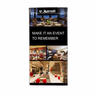 24 X 48 Inch Printed Boulevard Single-Sided Banners