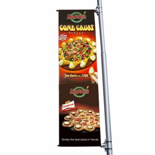 24 x 72 Inch Single-Sided Boulevard Banners