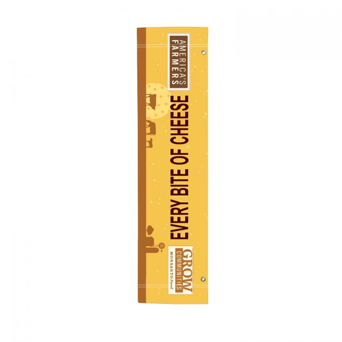 24 x 96 Inch Custom Imprinted Single-Sided Boulevard Banners
