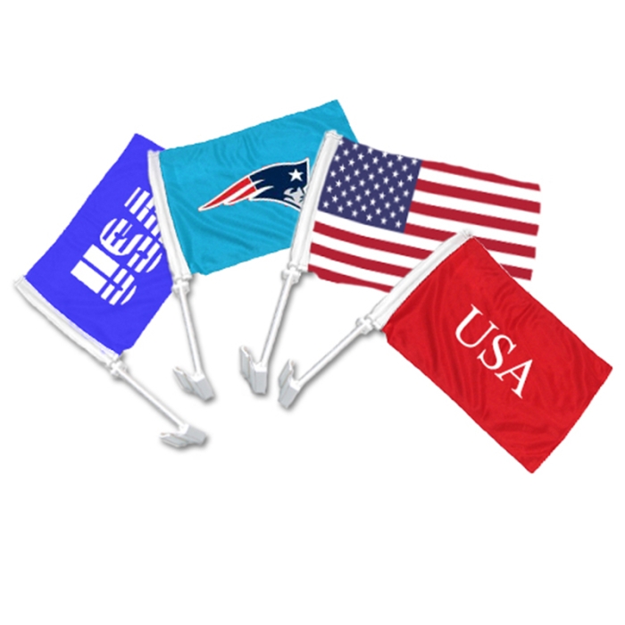 Custom Printed 11" x 15" Car Flags