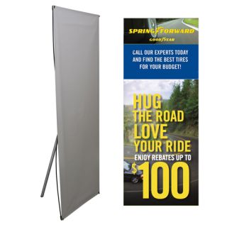 Printed Euro-X3 Replacement Graphic Banner Display Kit