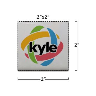 2x2 Inch Square Buttons