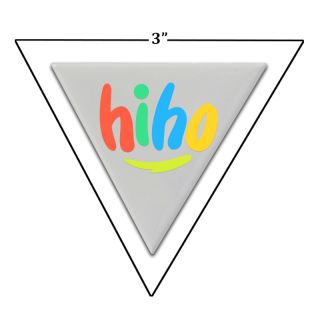3 Inch Triangle Buttons