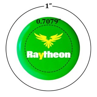 1 Inch Round 1-Piece Buttons