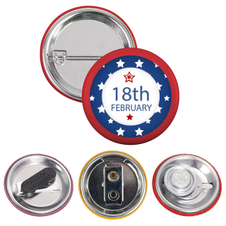 2.25 Inch Round Safety Pin Buttons