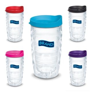 10 Oz ized Classic Wavy Tumblers with Embroidered Emblems