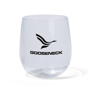 12 Oz Clear Stemless Wine Glasses