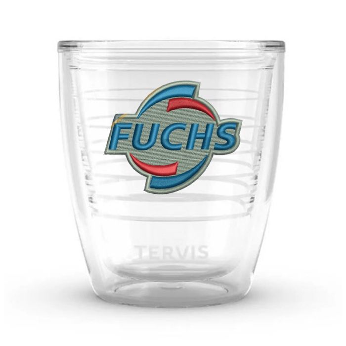 12 Oz Promotional Classic Tumblers with Enhanced Embroidered Emblems 