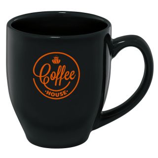 15 Oz Printed Shiny Bistro Mugs