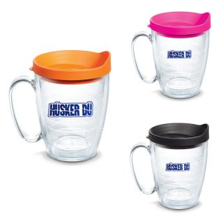 16 Oz Classic Mugs with Embroidered Emblems