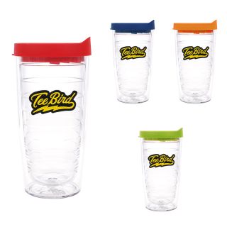 16 Oz Classic Tumblers with Embroidered Emblems