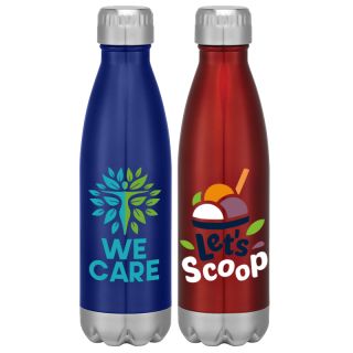 16 Oz Full Color Swiggy Stainless Steel Bottles