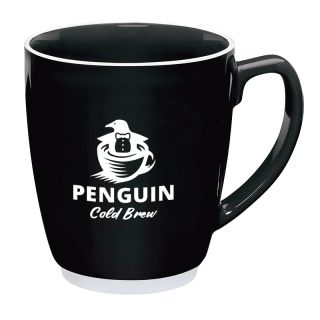 20 Oz Printed Large Color Bistro with Accent Mugs