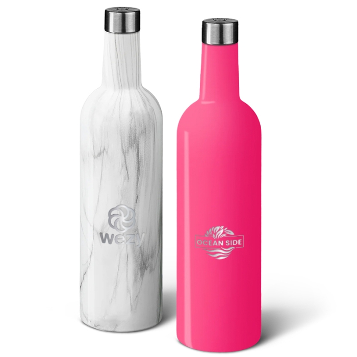 25 Oz Imprinted BruMate Winesulator Fashion Colors