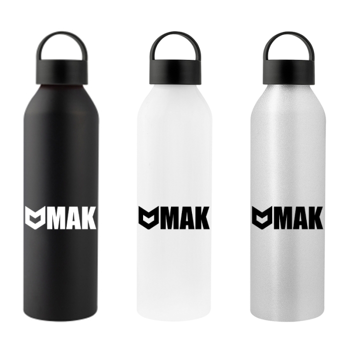 Custom Printed 22 Oz Darcy Aluminum Bottles