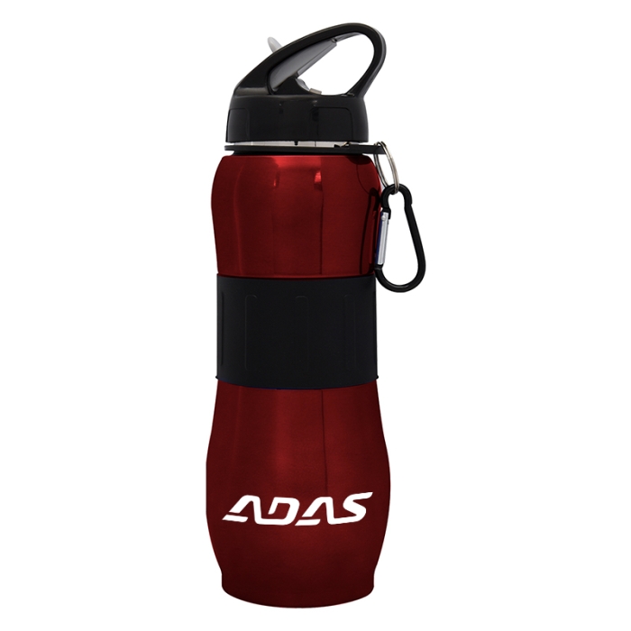 Custom 28 Oz Sport Grip Stainless Steel Bottles