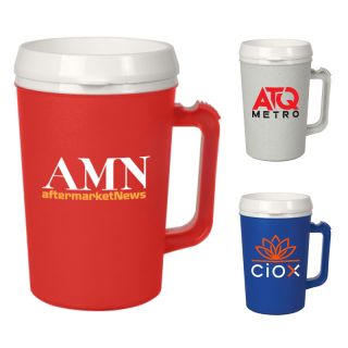 34 Oz Thermo Insulated Mugs