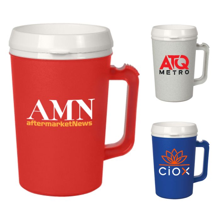 Promotional 34 Oz Thermo Insulated Mugs