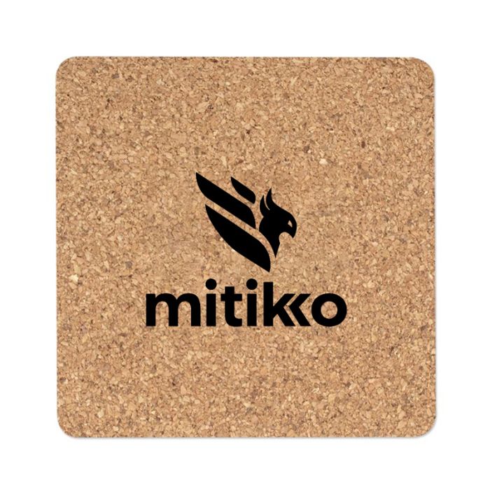 Custom Printed Square Cork Coasters