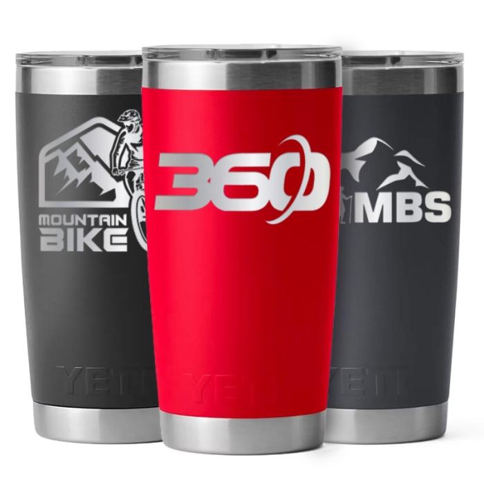 Customized Yeti Rambler 20 Oz Tumblers with MagSlider Lids