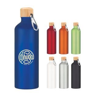 25 Oz Aluminum Tundra Bike Bottles with Bamboo Lid