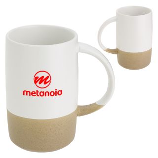 Monticello 17 Ounce Ceramic Mugs